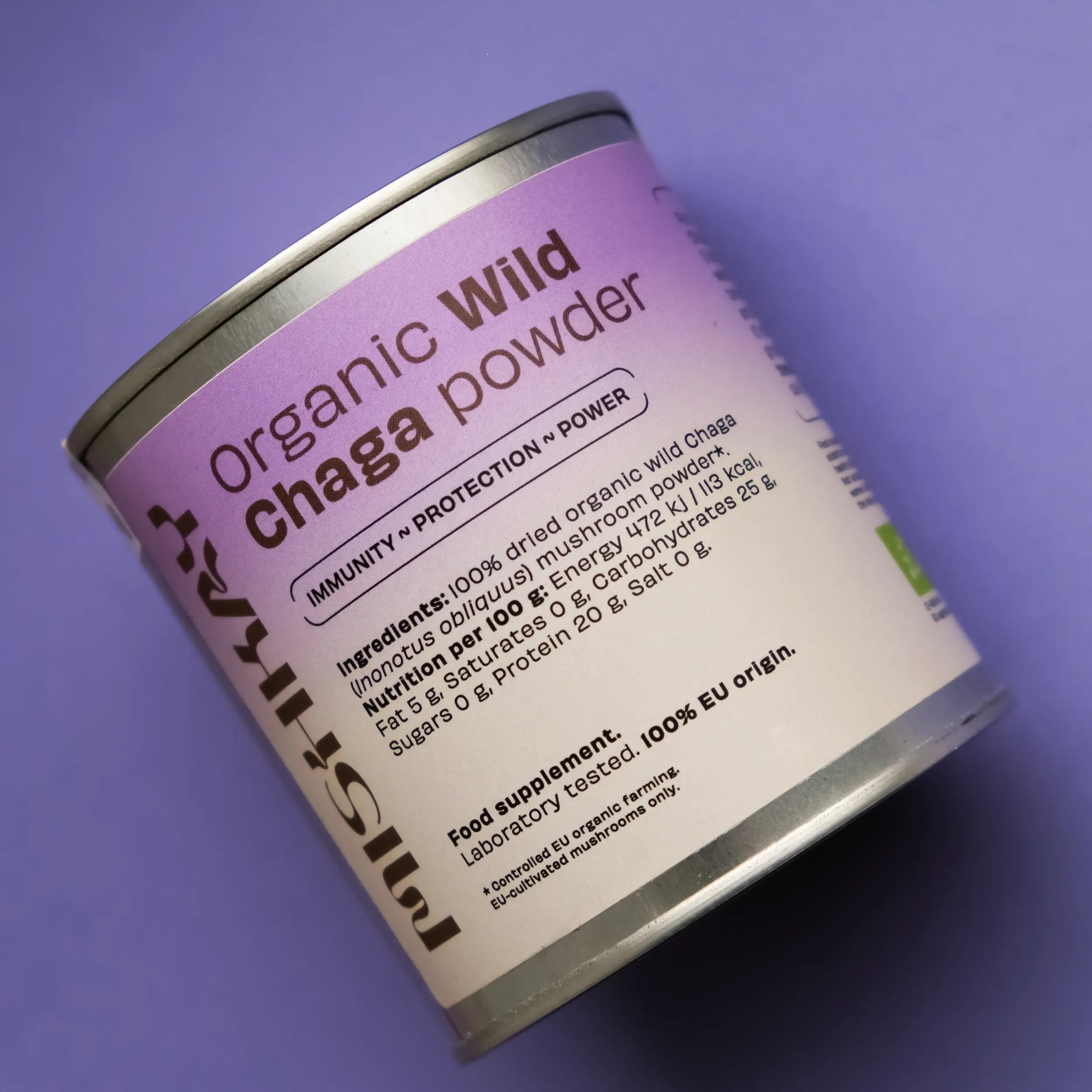 Organic Chaga Powder, 80g.