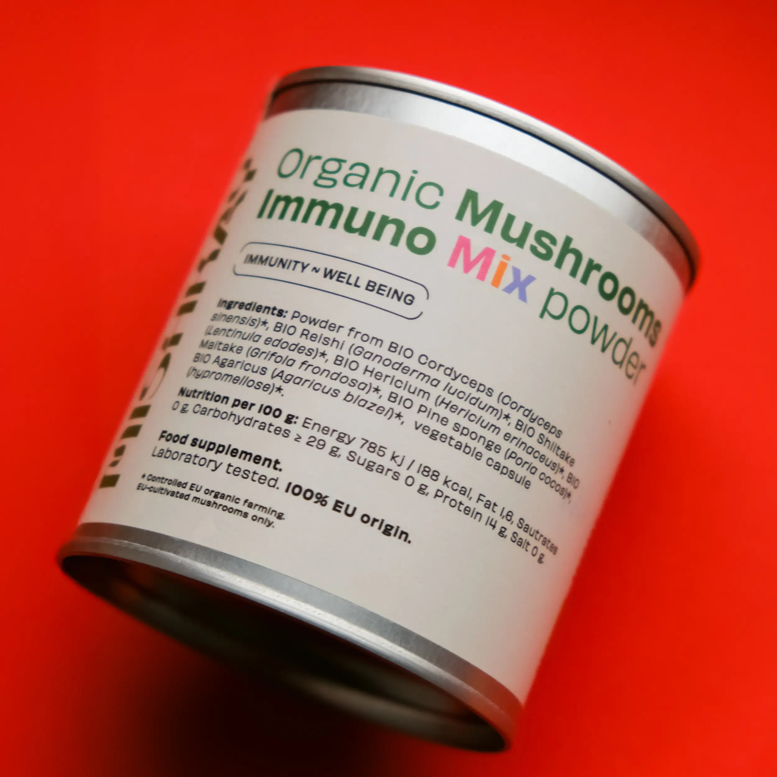 Organic Mushrooms Immuno MIX powder, 100g.