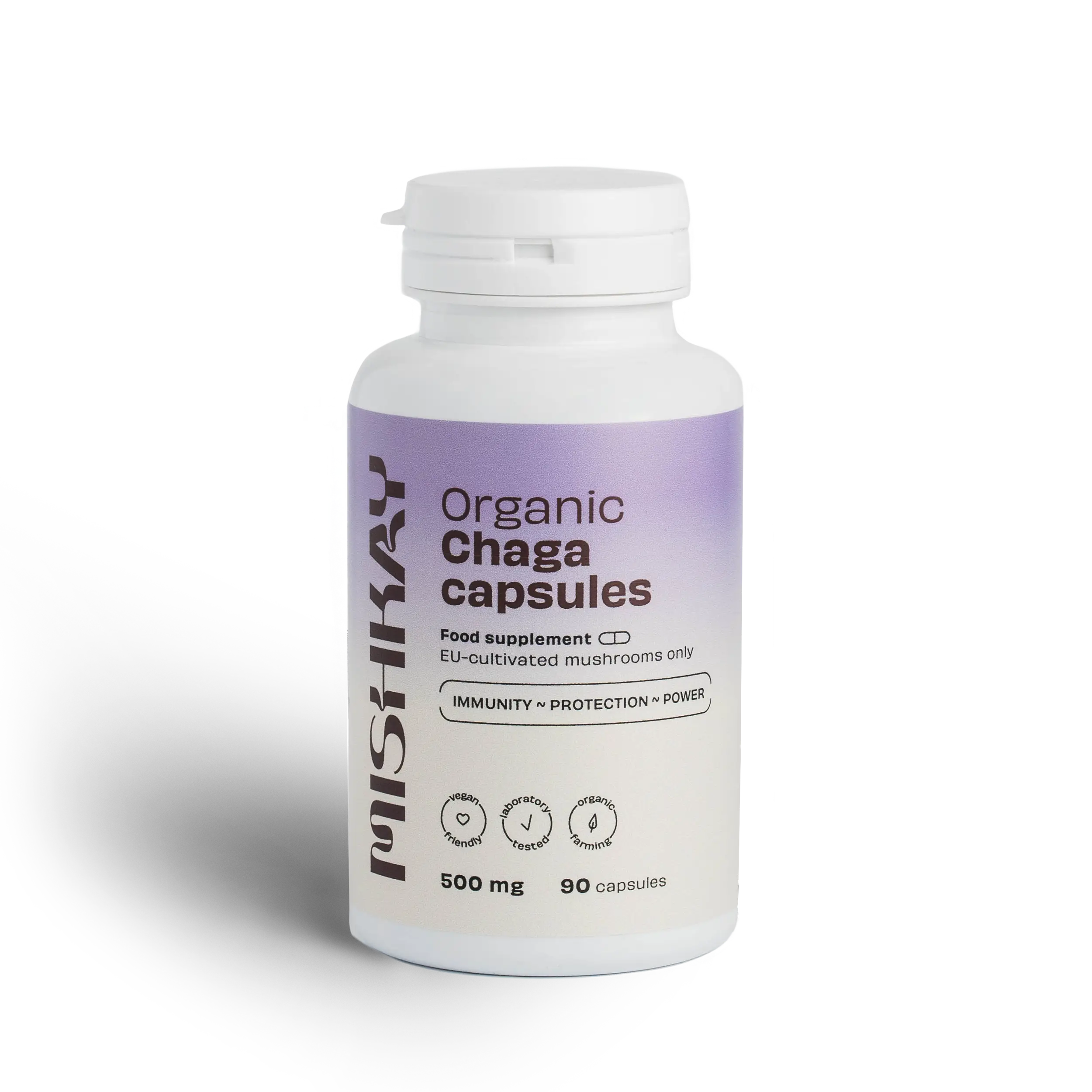 Chaga Capsules, 500 mg. (90 capsules)