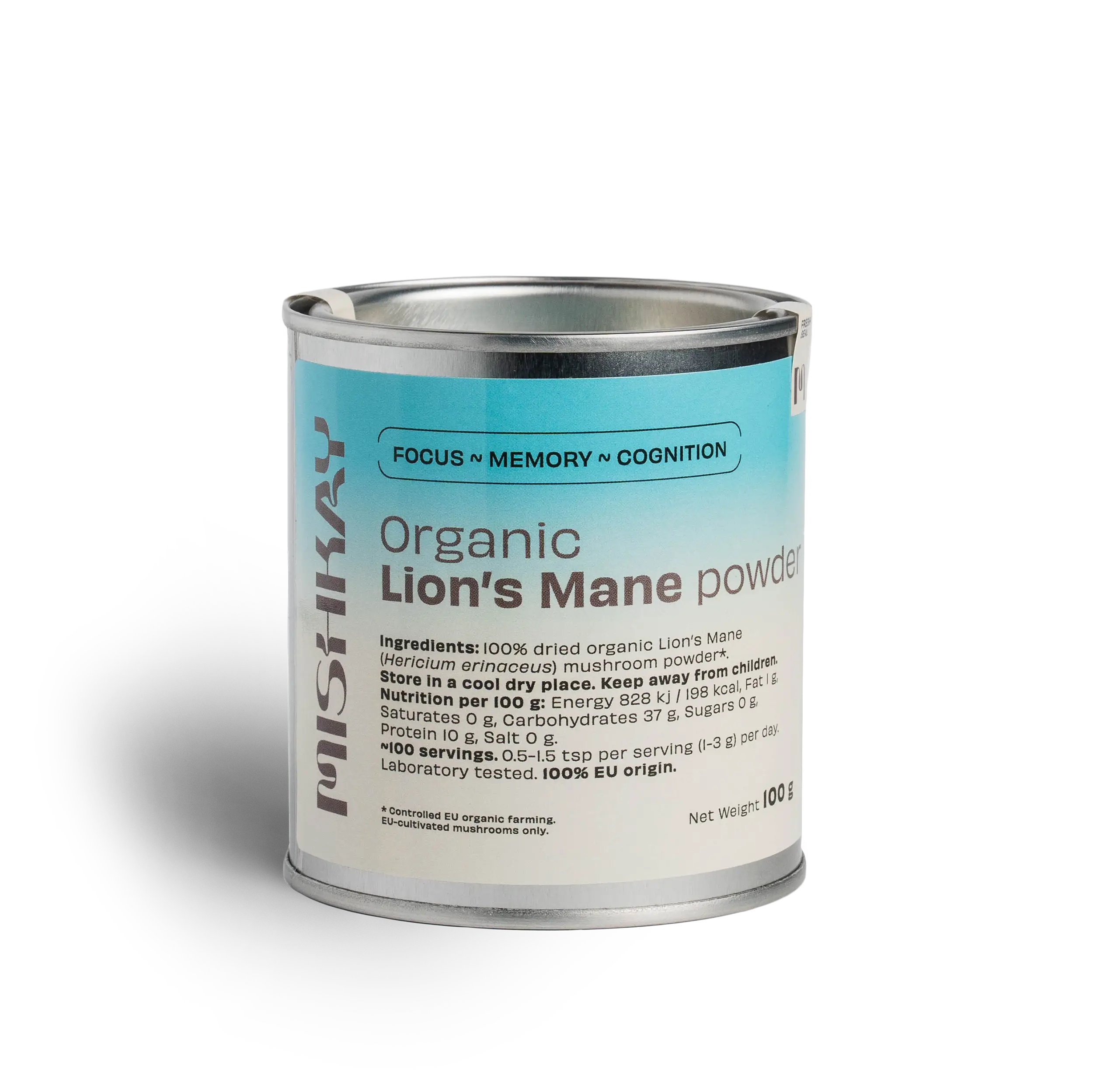 Lion's Mane powder, 100 g.