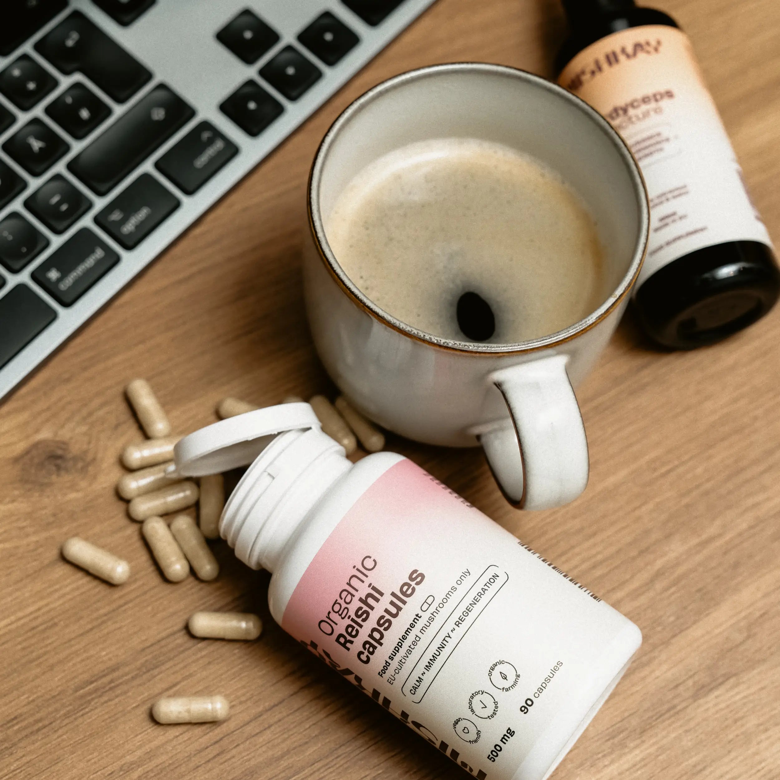 Reishi Capsules 500mg (90 capsules)