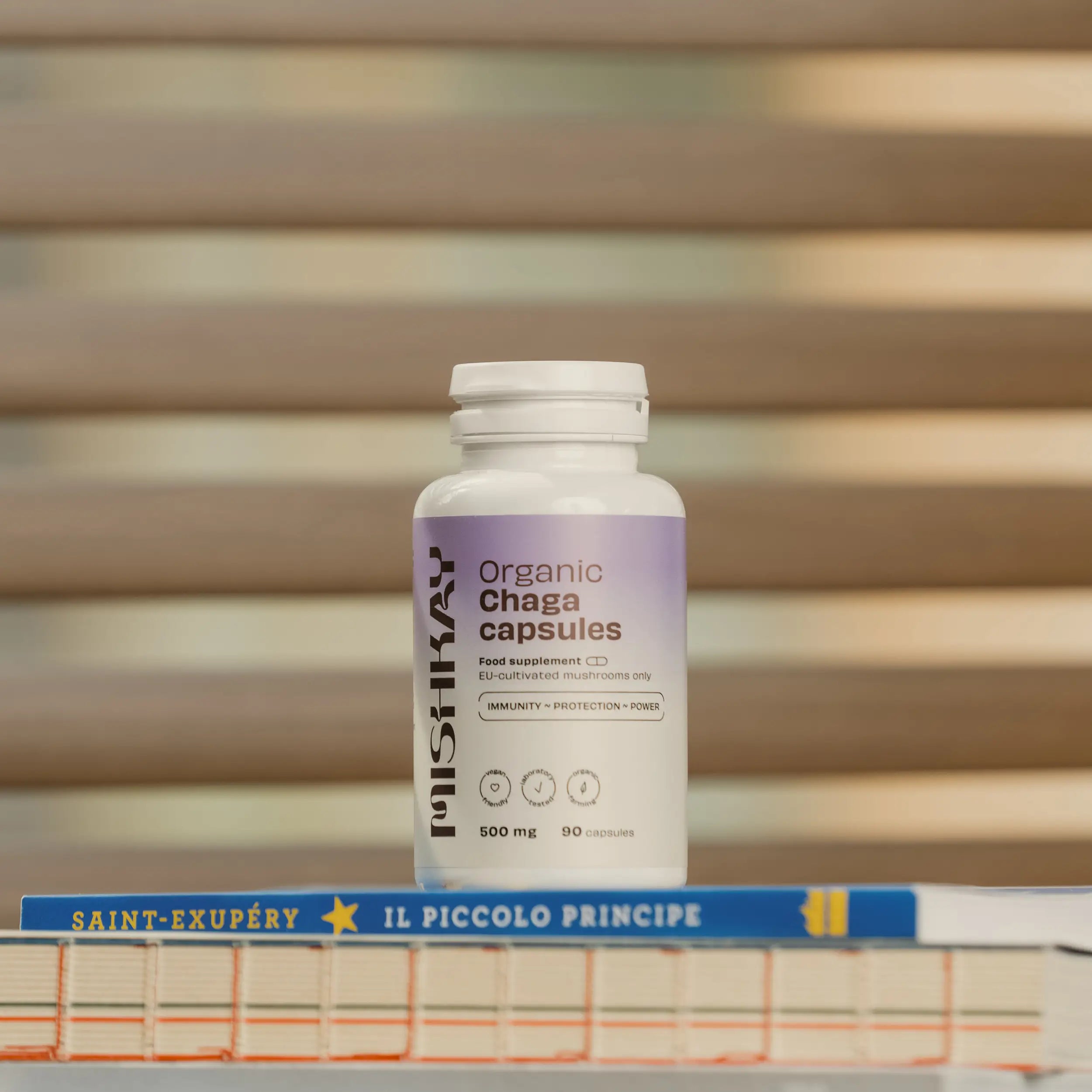 Chaga Capsules, 500mg. (90 capsules)