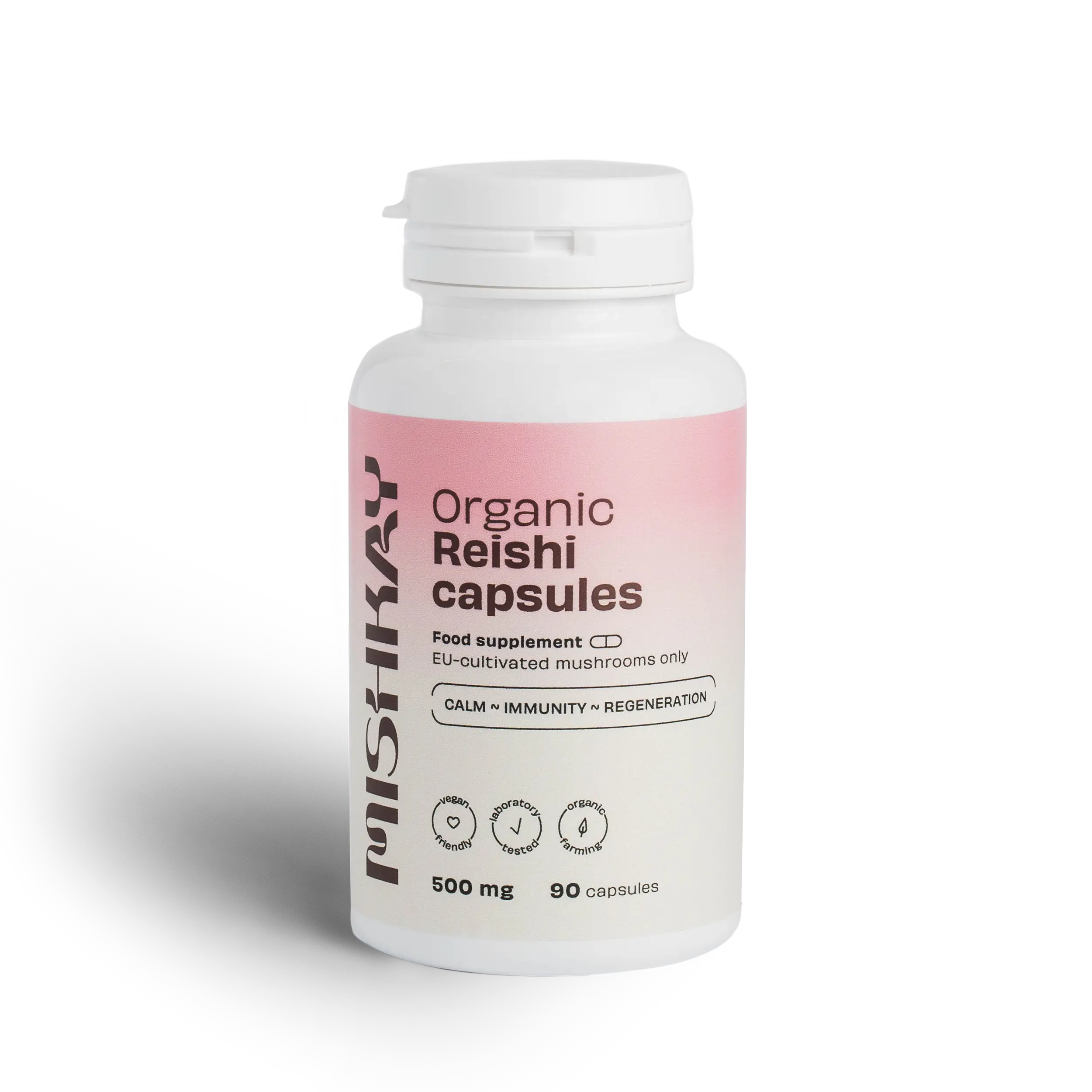 Reishi Capsules 500mg (90 capsules)