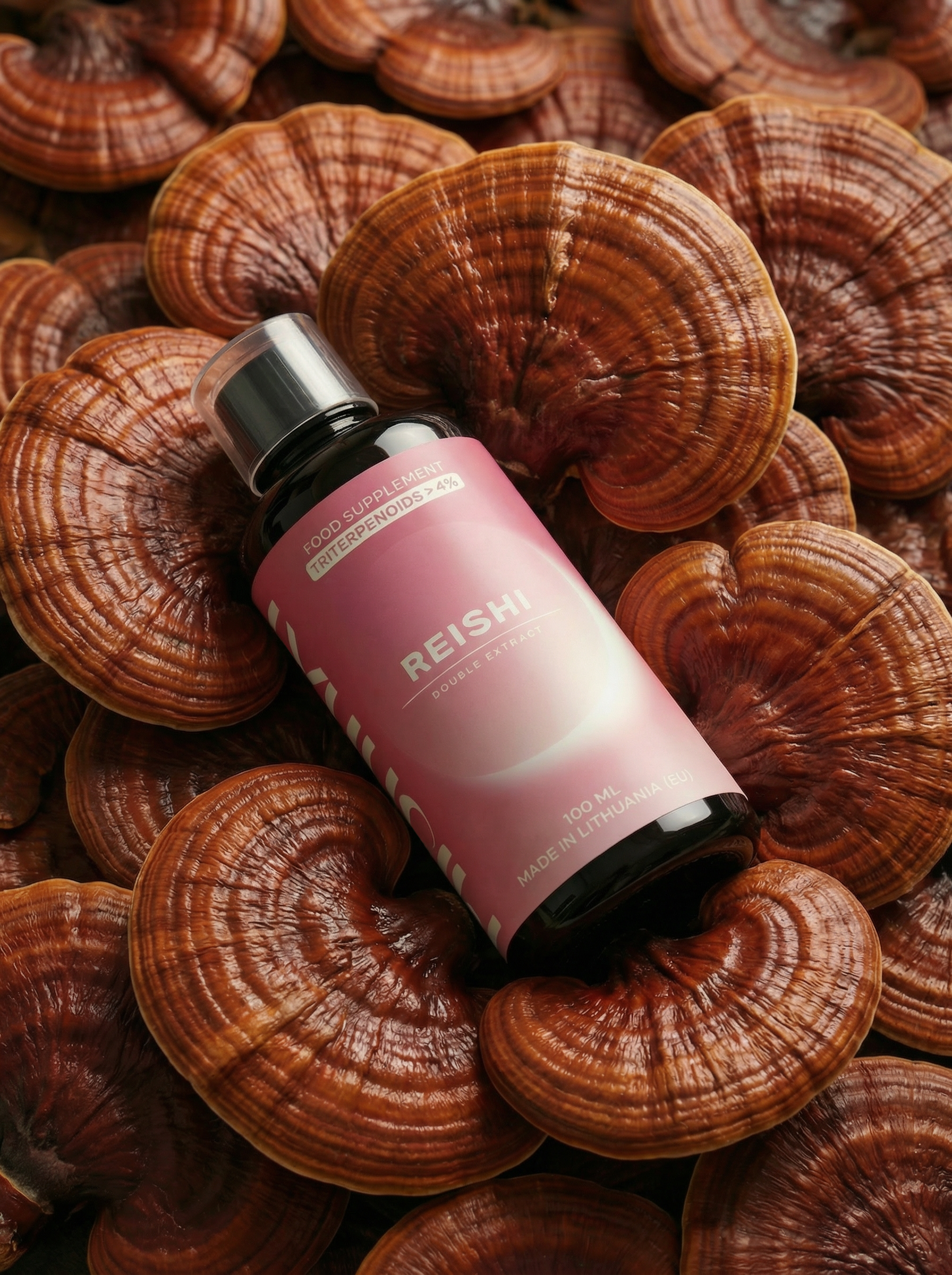Ultra-Concentrated Double Reishi Extract. 100 ml