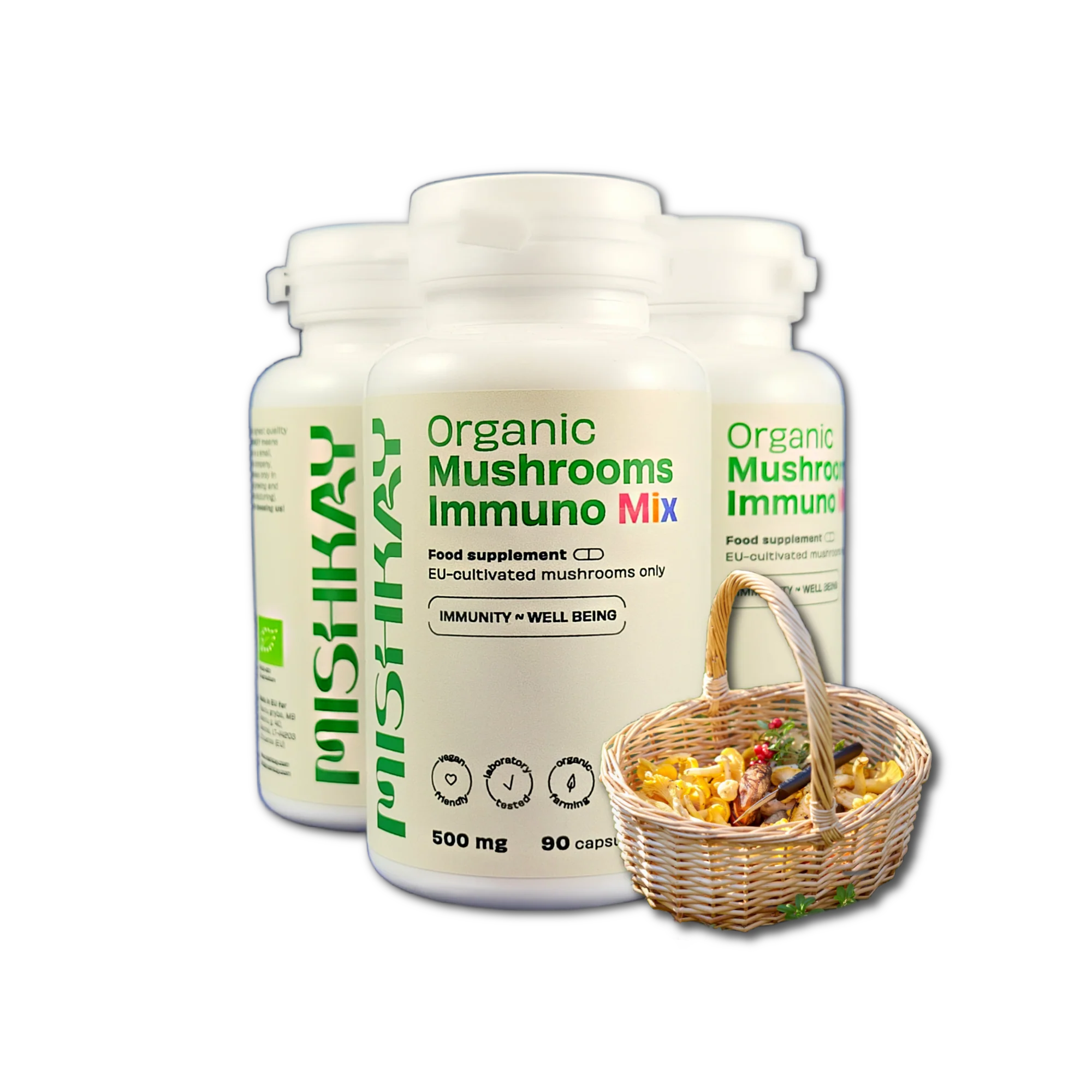 Organic Mushrooms Immuno Mix (7 mushrooms)