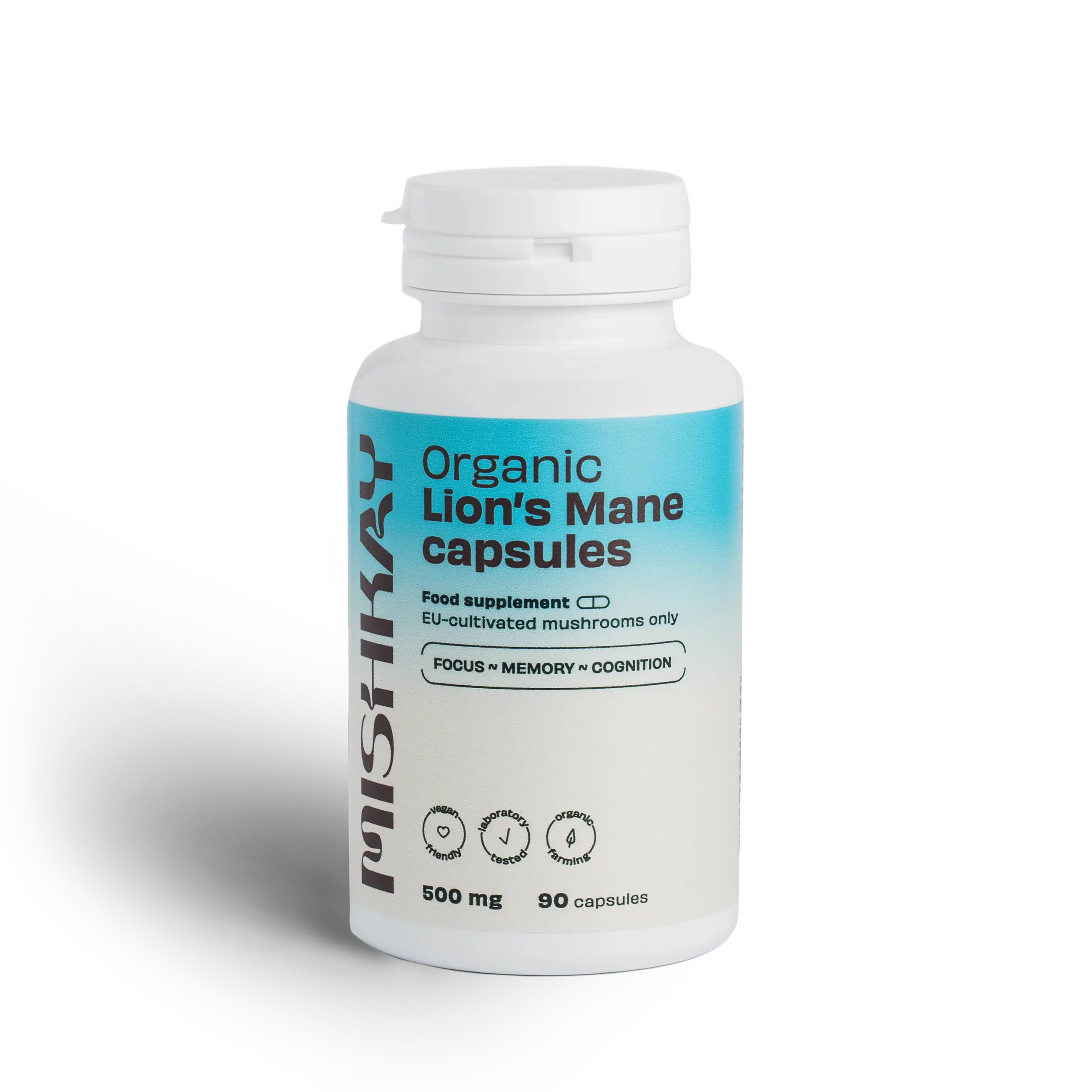 Lion’s Mane capsules, 500 mg. (90 capsules)