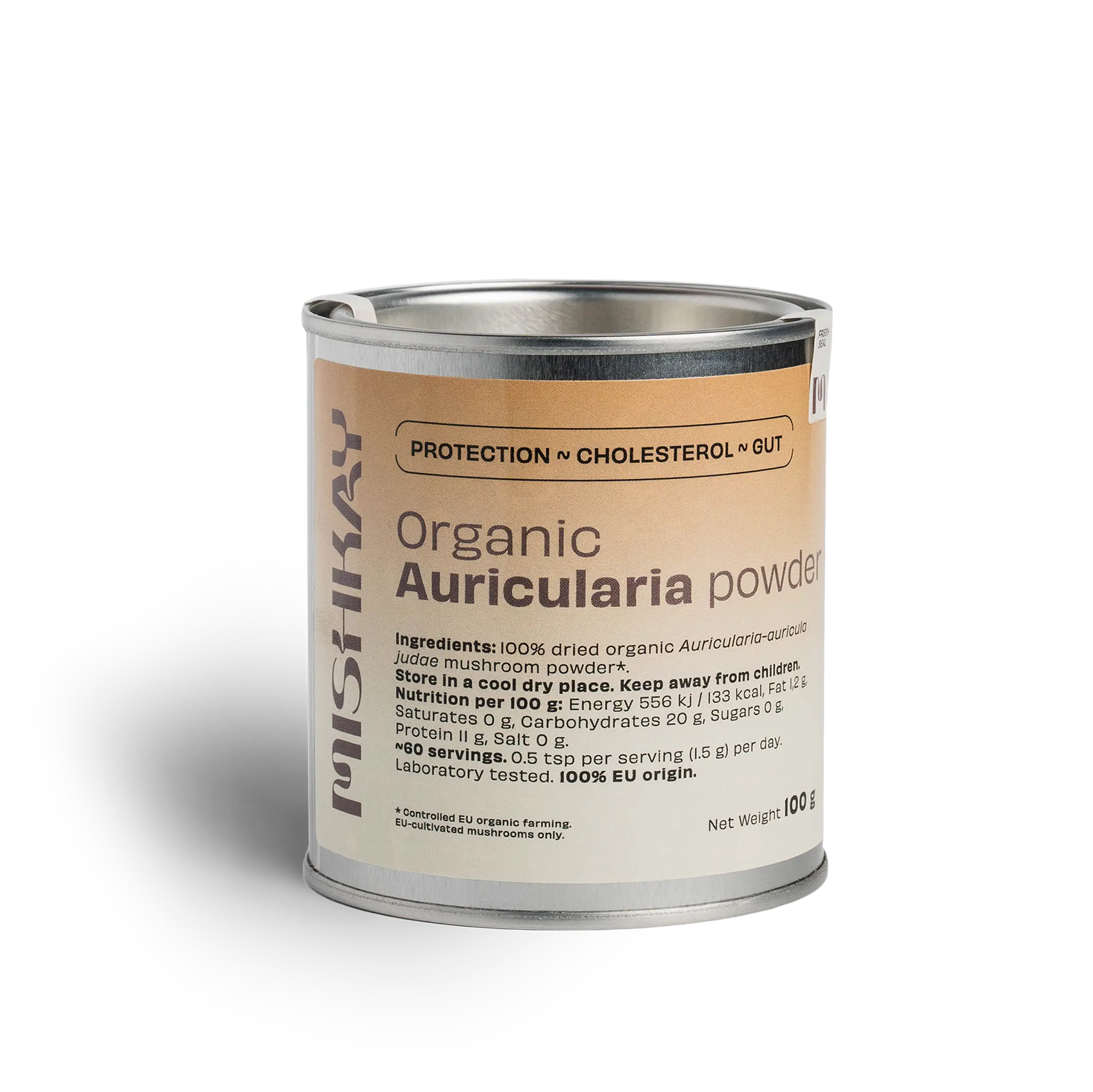 Auricularia Powder, 100 g.